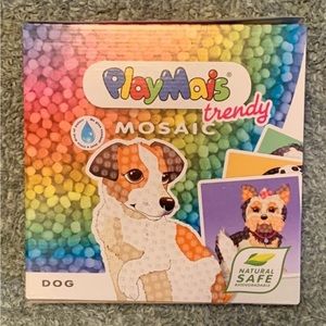 PlayMais Trendy Mosaic Dog Craft Set